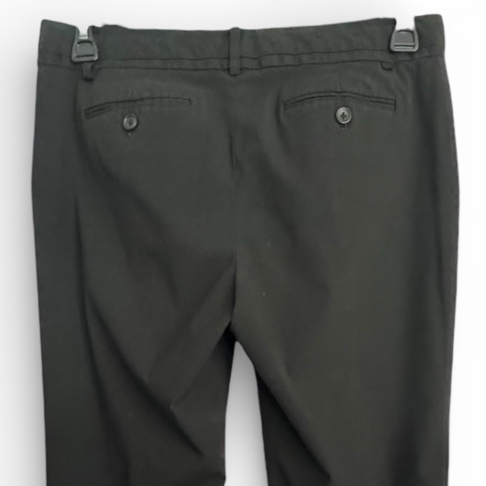 Banana Republic Martin Fit Size 8R Black Straight Silhouette Fully Lined Pants - Picture 6 of 8